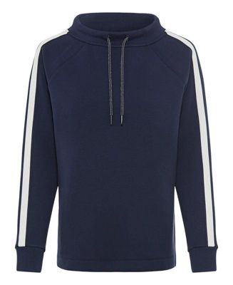 Women's Racer Stripe Jersey Knit Top