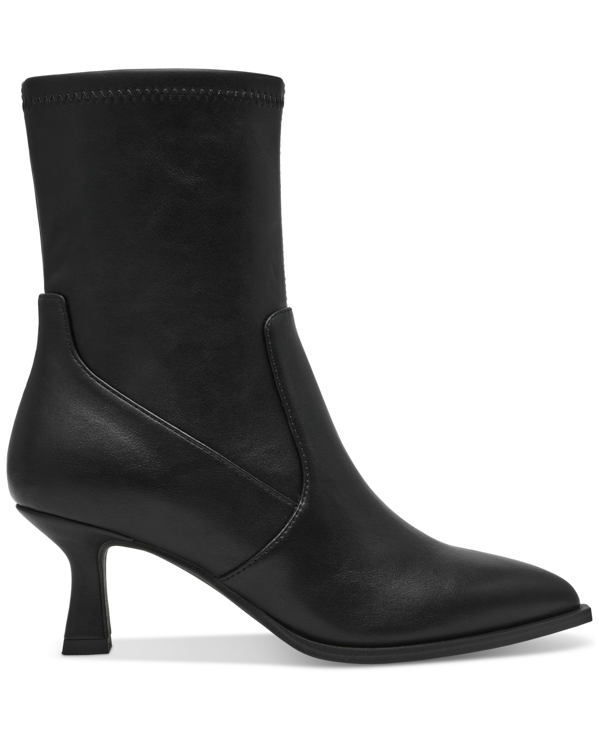 Dv Dolce Vita Women's Lalana Kitten-heel Sock Booties In Black