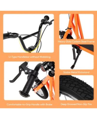 12-Inch Tire Kick Scooter for Kids and Teens with Handbrakes