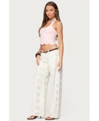 Women's Jazmyn Scalloped Halter Top