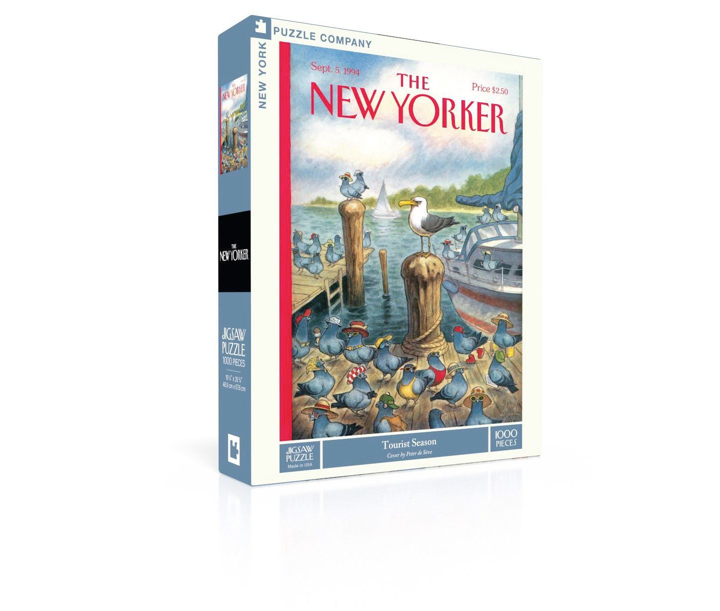 Детский пазл New York Puzzle Company Tourist Season 1000 Piece Puzzle, Ages 10+ — фото 2