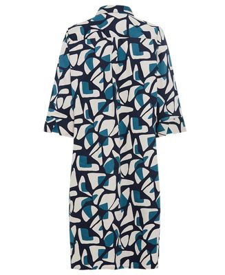 Women's Modern Graphic Shirt Dress