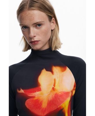 Women's Asymmetric fitted dress