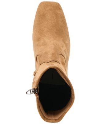 Women's Roan Square-Toe Pull-On Stretch Dress Booties