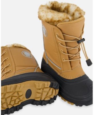 Kids Unisex Winter Boots Brown Sugar with Removable Liner - Toddler|Child