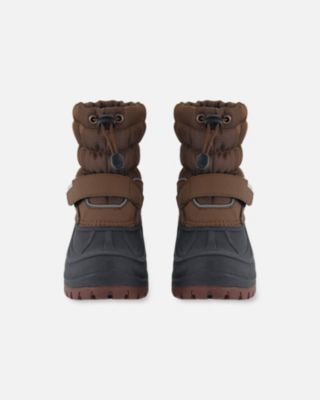 Kids Unisex Winter Boots Taupe - Toddler|Child