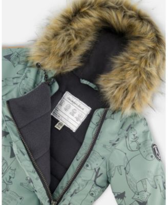 Baby Boy One-Piece Baby Play Snowsuit Designed for Car Seat - Baby|Toddler