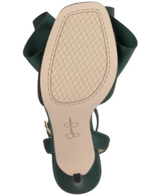 Women's Olivine Bow High-Heel Stiletto Dress Sandals