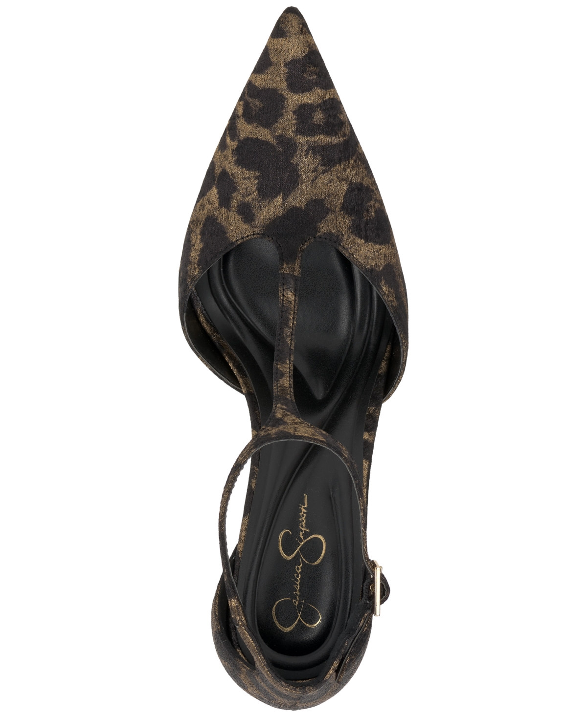 Jessica Simpson Women's Willna T-strap Pointed-toe Pumps In Multi