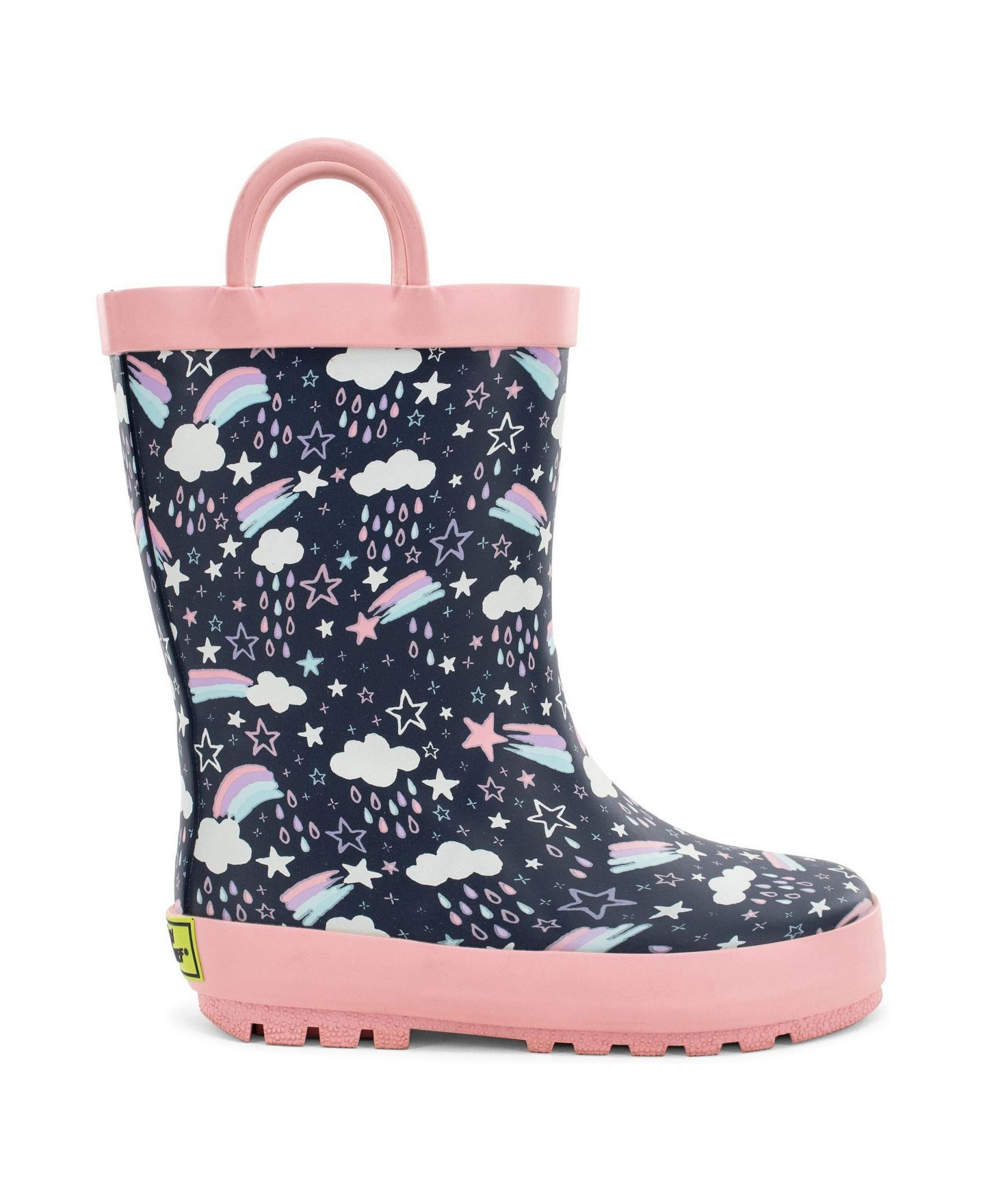 Ботинки Western Chief Shooting Stars Rain Boot для девочек, цвет: Тёмно-синий — фото 1
