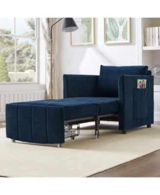 Convertible Sleeper Sofa Bed with Adjustable Backrest