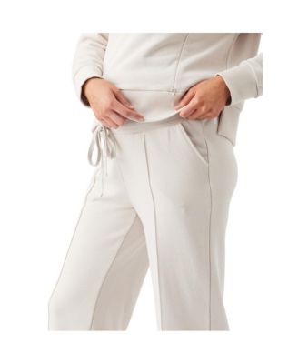 Maternity Terry Wide Leg Jogger
