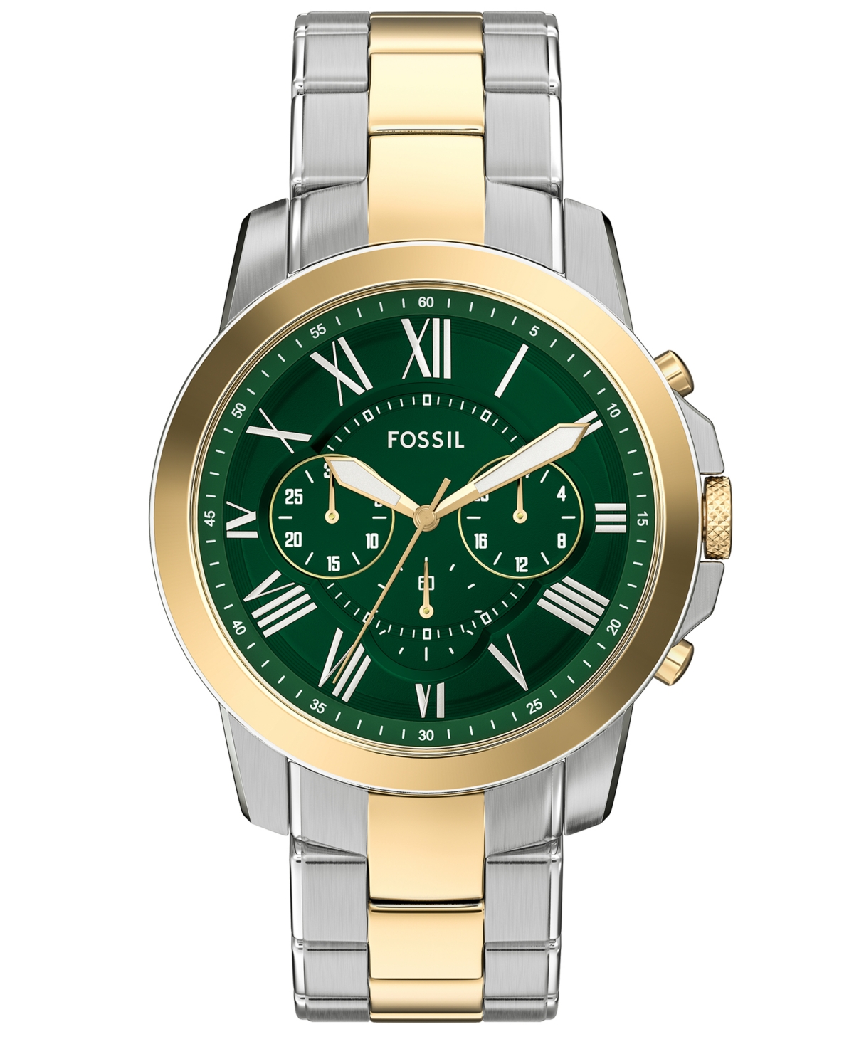Men's Grant Chronograph Two-Tone Stainless Steel Watch, 44mm - Two-Tone