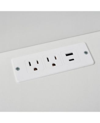 Makeup Vanity Desk with Mirror & Lights Drawers & Cabinet