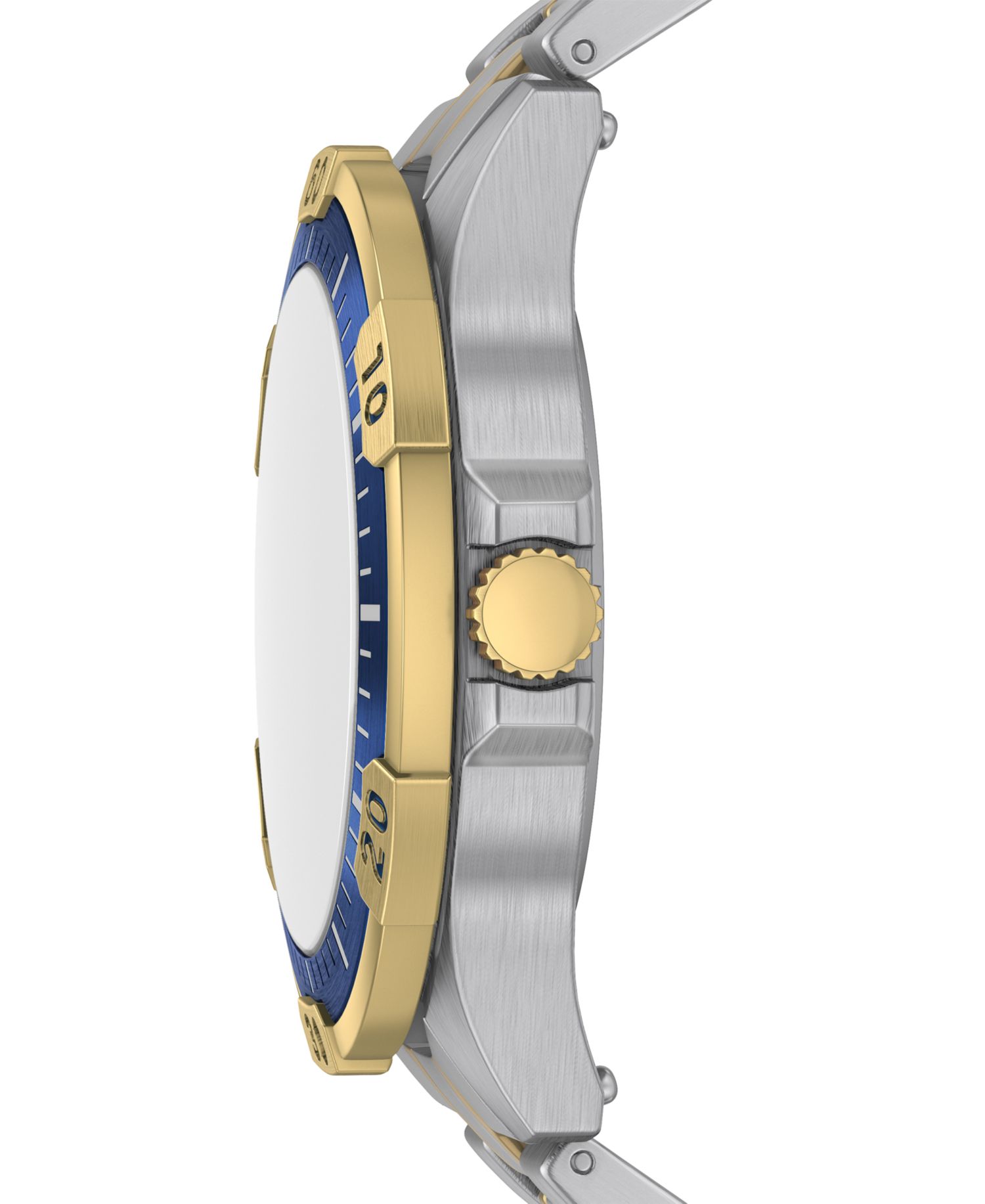 Men's Garrett Multifunction Two-Tone Stainless Steel Watch, 44mm