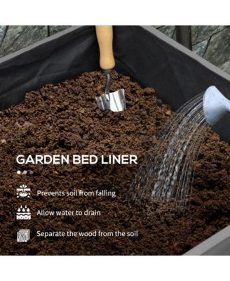 Extra Large Wooden Planter Box with Legs & Drain Holes