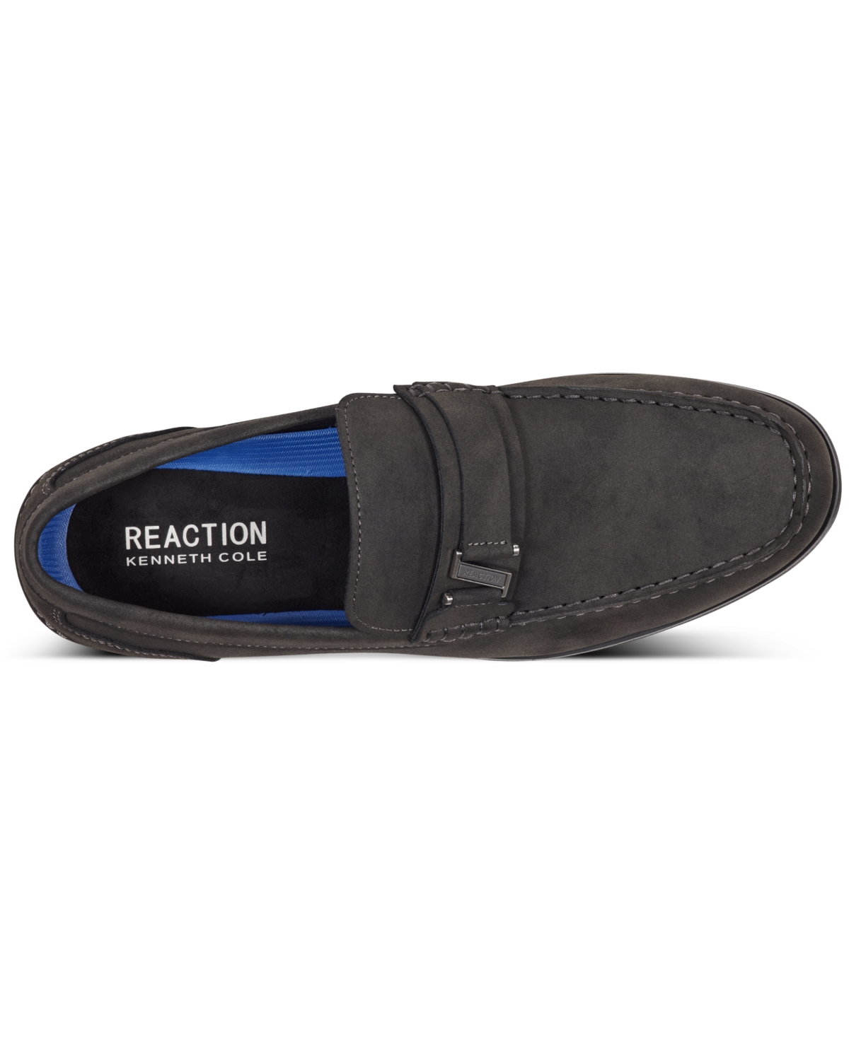 Kenneth Cole Reaction Men's Estate Belt Loafers In Gray