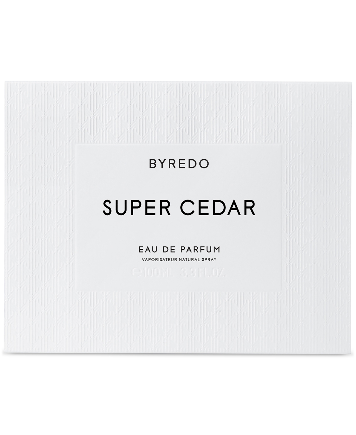 Byredo Super Cedar Eau De Parfum, 3.3 Oz. In Transparent