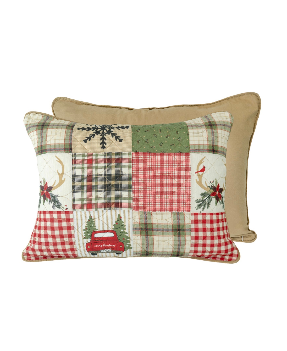 Your Lifestyle Holly Forest Patchwork 3-Pc. Quilt Set