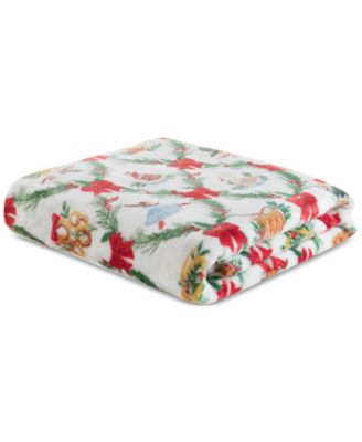 Cozy Plush Printed Throw, 50" x 70", Exclusively at Macy’s
