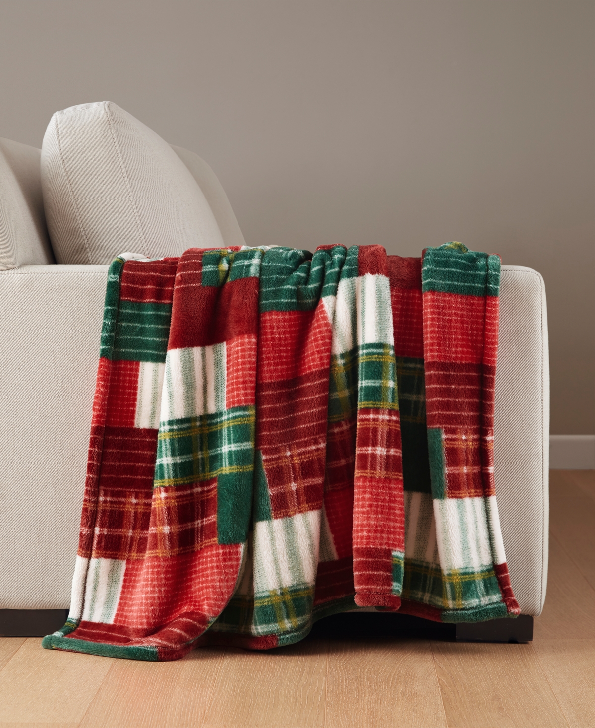 Premier Comfort Cozy Plush Printed Throw, 50" X 70", Exclusively At Macy's In Multi