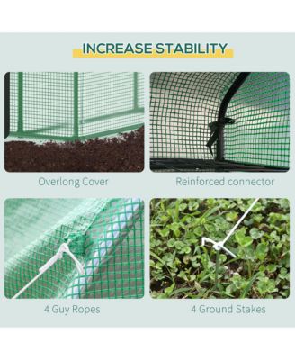 Portable Walk-in house with Zipper Door, Shelf,