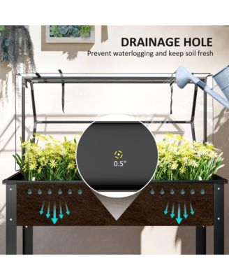 Raised Garden Bed with house Cover,