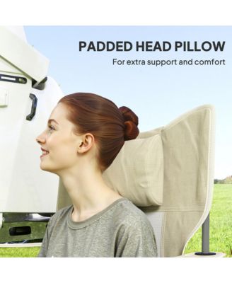 Camp Chairs for Adults, 2 Pack Outdoor Folding Chairs,