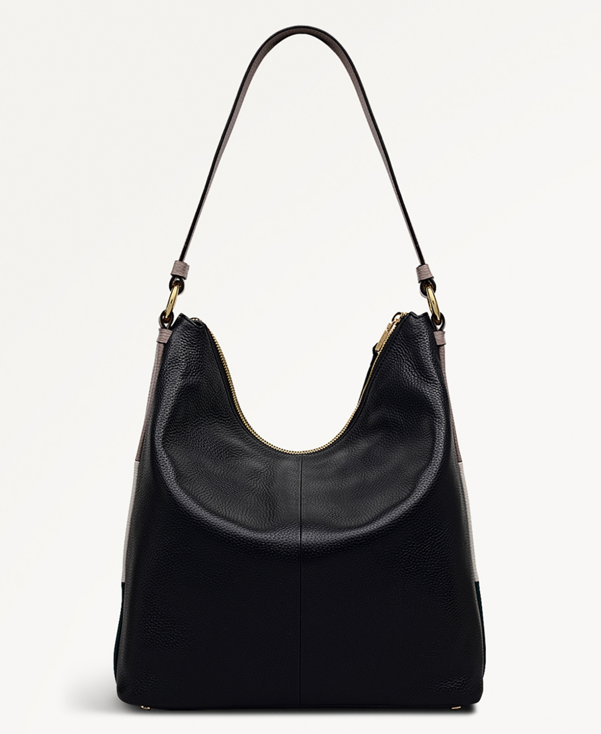 Radley London Waterloo Way Small Zip Top Shoulder Bag In Black