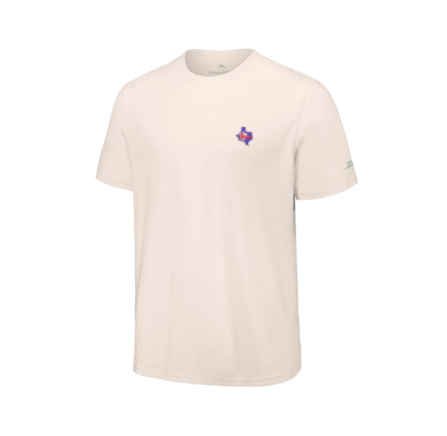 Men's Cream Texas Rangers Fly Ball Club T-Shirt