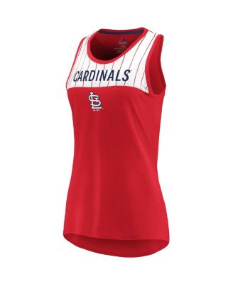 Women's Red St. Louis Cardinals Break From Tradition Tank Top