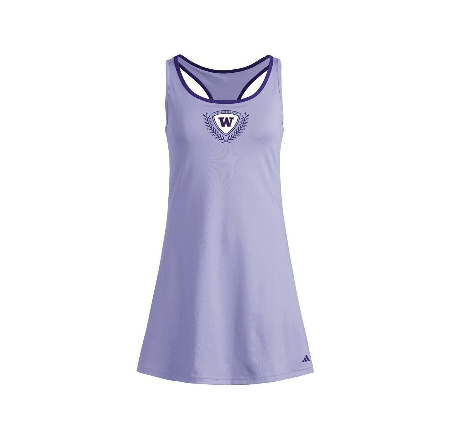 Women's Purple Washington Huskies Spring Fling Active Racerback Skort Dress