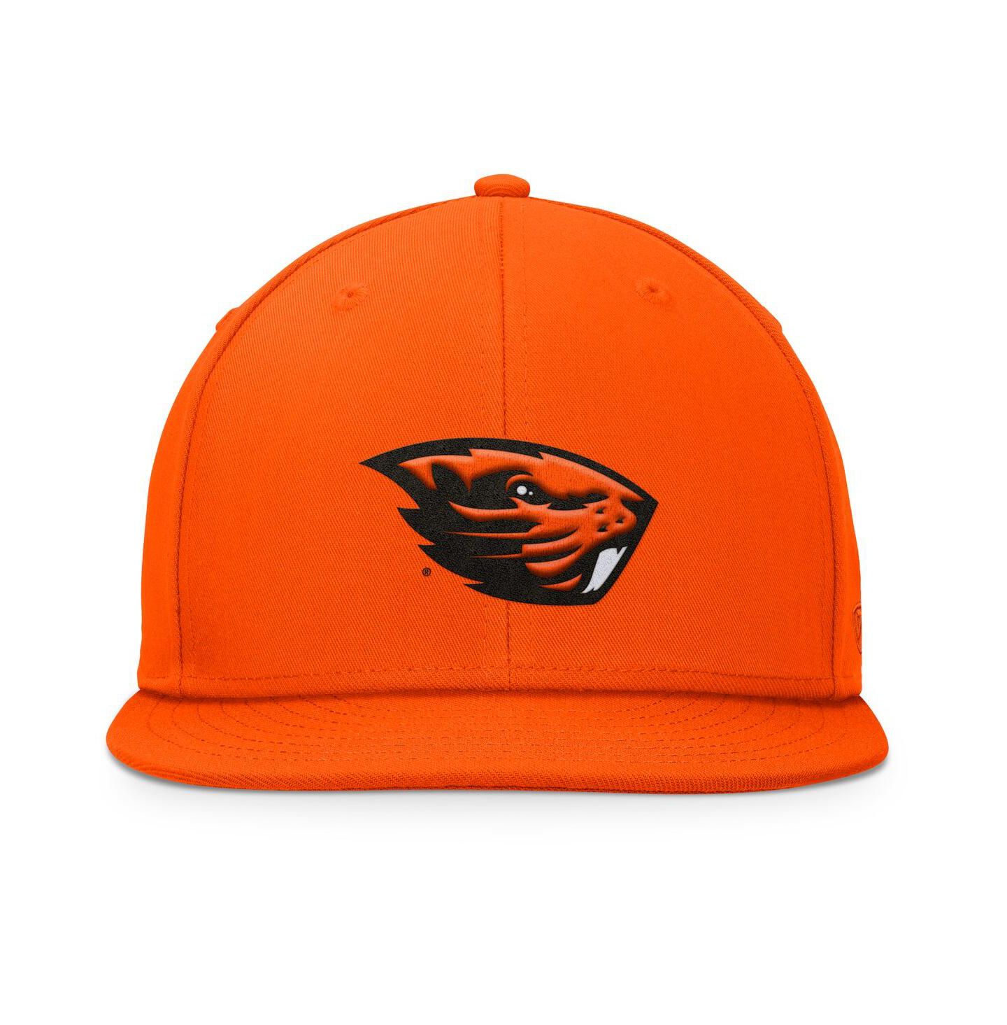 Мужская кепка Top of the World Orange Oregon State Beavers Fundamental Snapback Hat — фото 2
