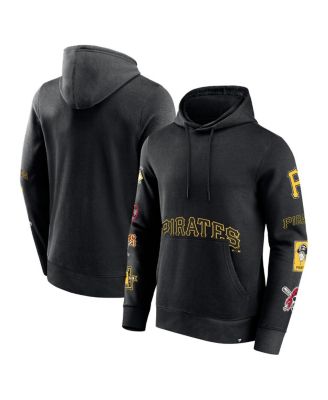 Fanatics - Men's Black Pittsburgh Pirates Wild Winner Pullover Hoodie