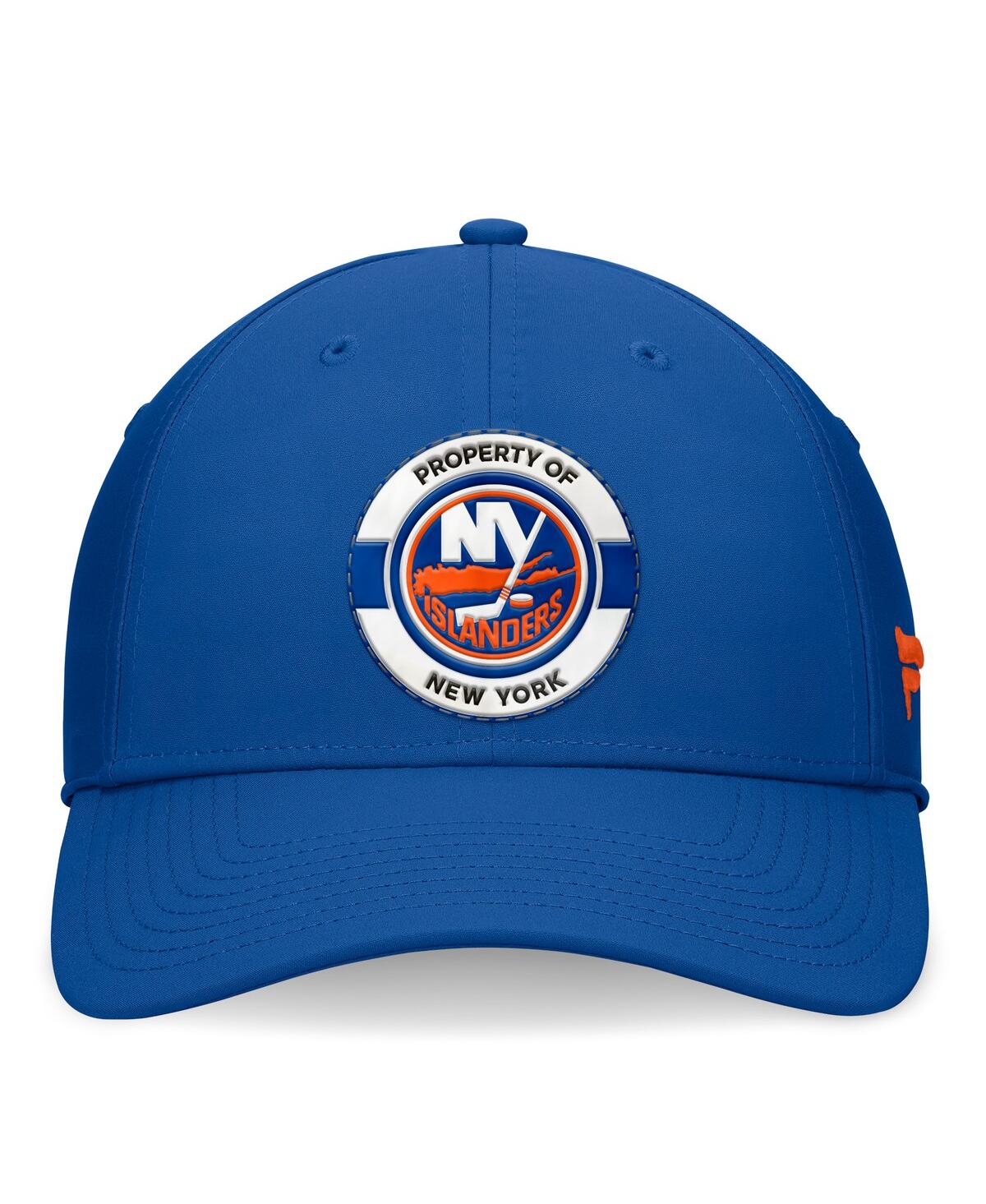 Fanatics Men's Blue New York Islanders Authentic Pro Training Camp Flex Hat In Blue