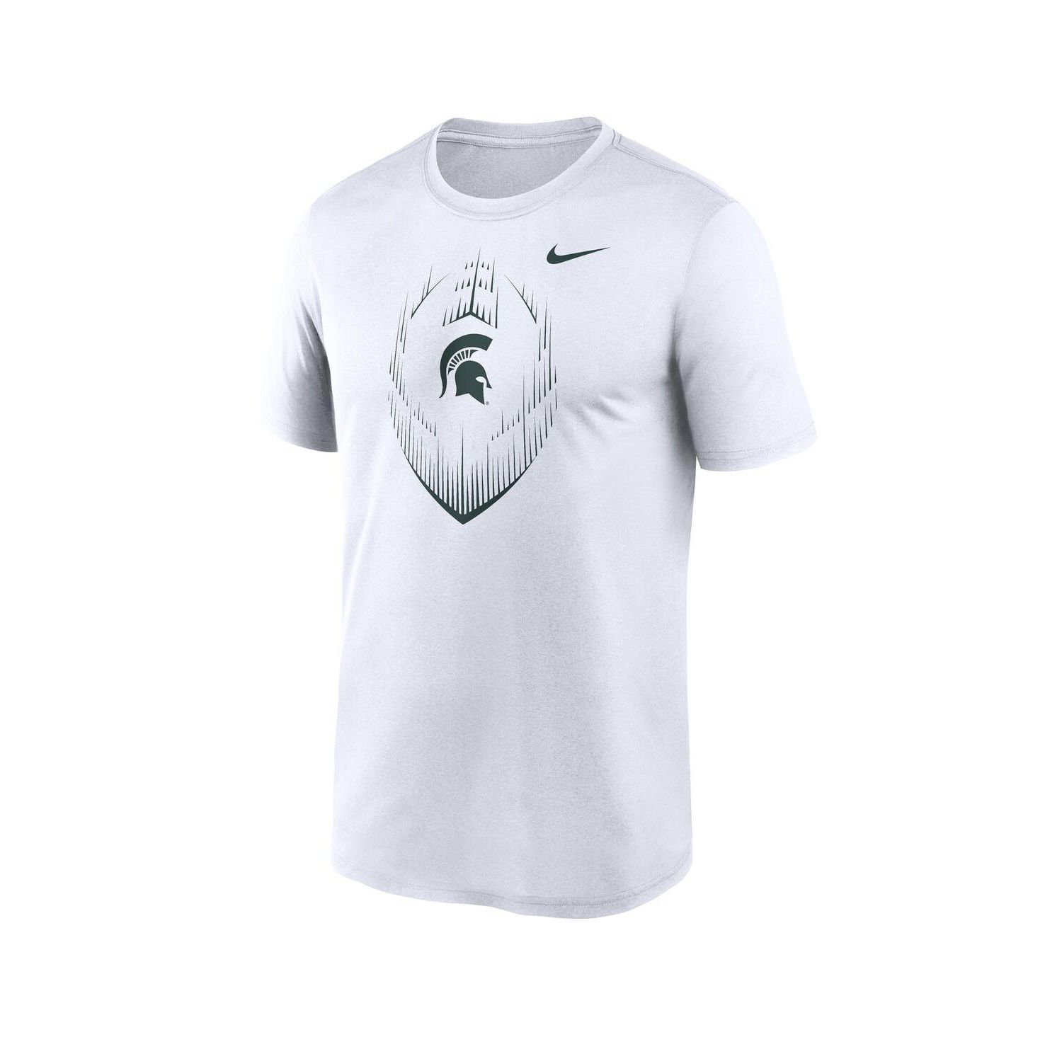 Men's White Michigan State Spartans Primetime Legend Icon Performance T-Shirt