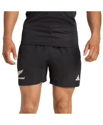 adidas - Men's Black New Zealand Rugby 2025/26 Home Shorts