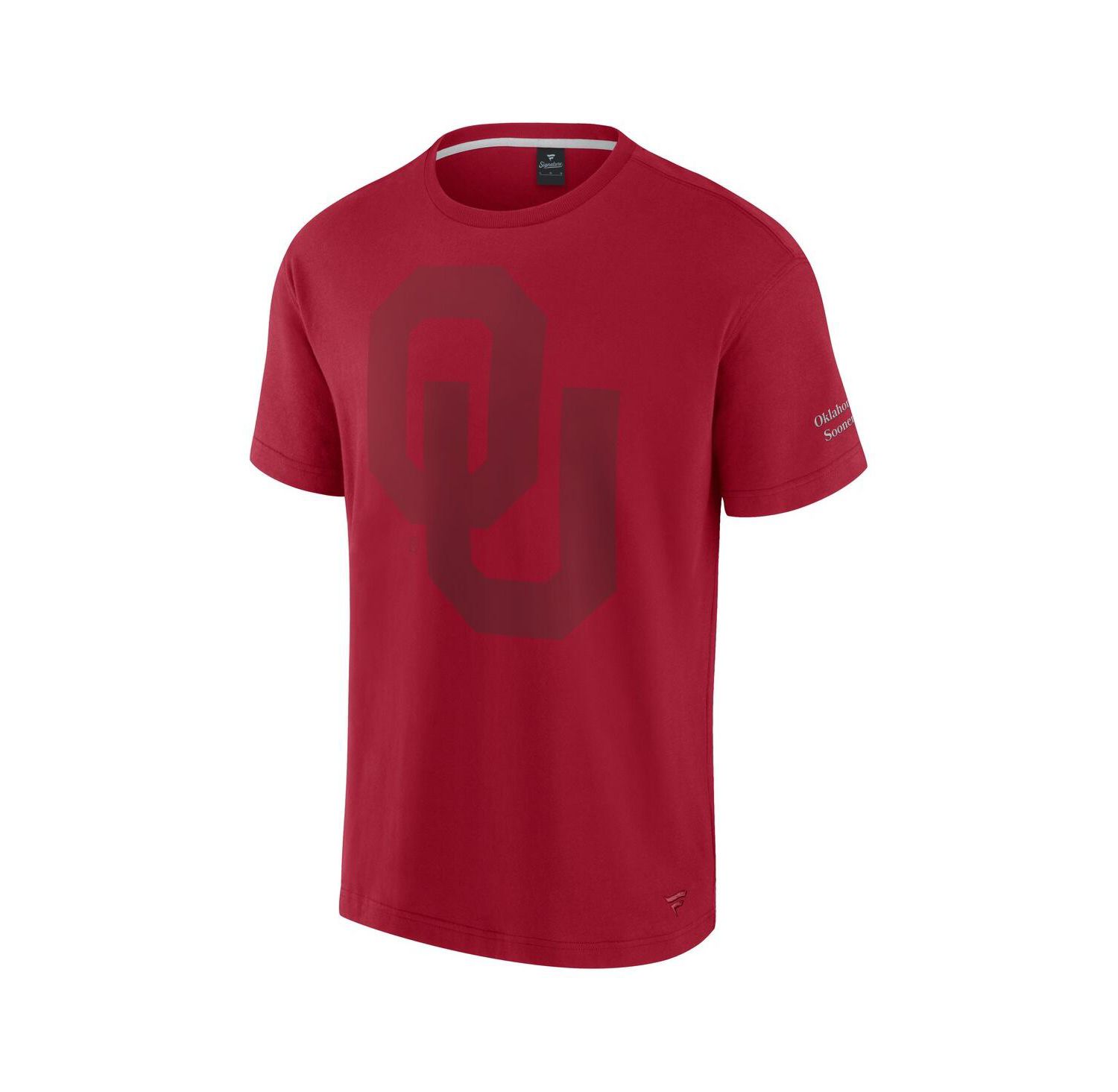 Men's Crimson Oklahoma Sooners Iconic T-Shirt