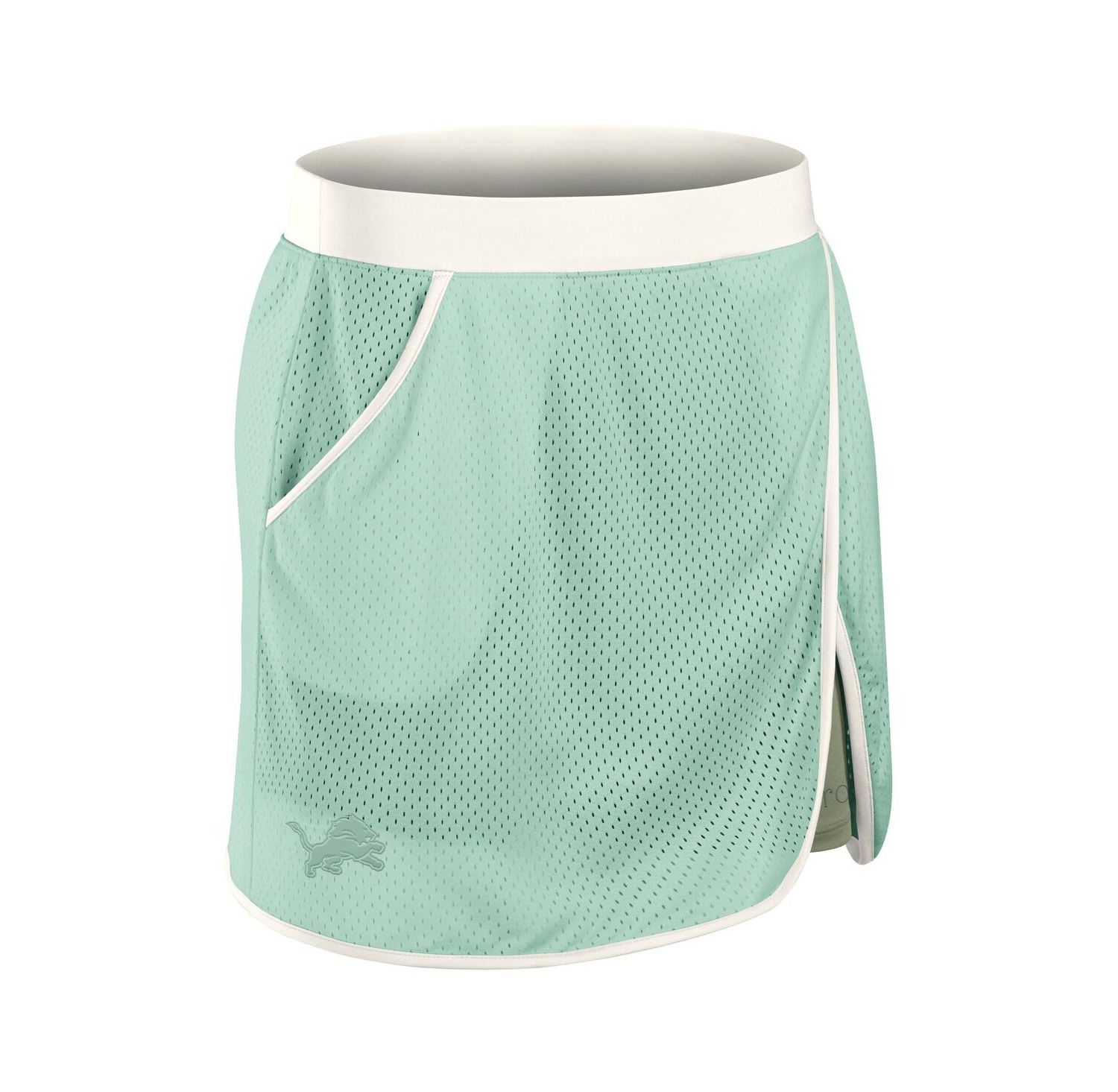 Women's Mint Detroit Lions Studio Wellness Skort