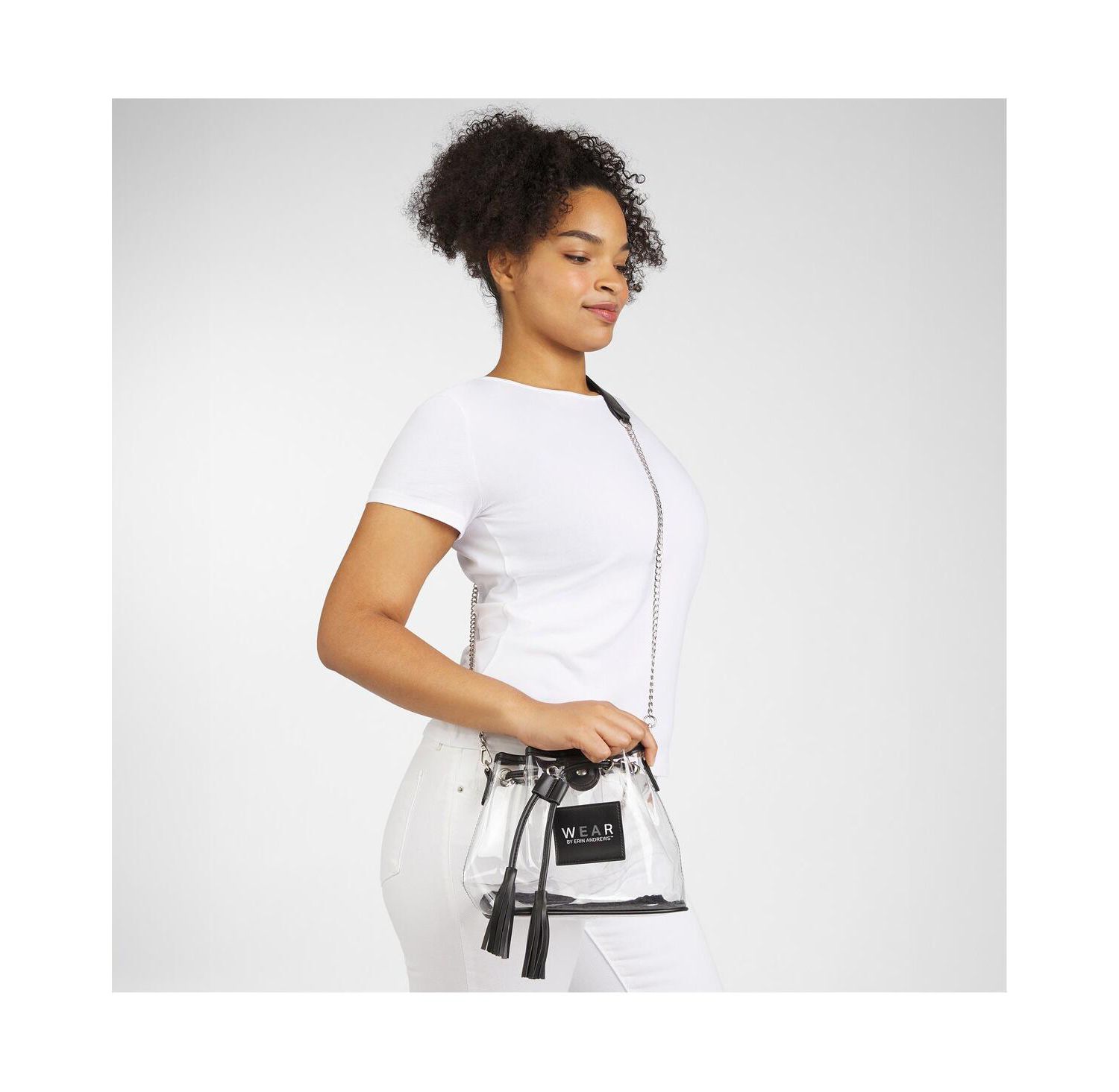 Chicago White Sox Clear Stadium Bucket Purse
