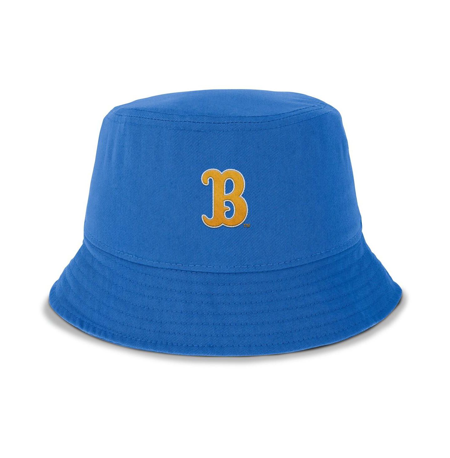 Мужская панама Jordan Blue Ucla Bruins Apex Primetime Bucket Hat — фото 2