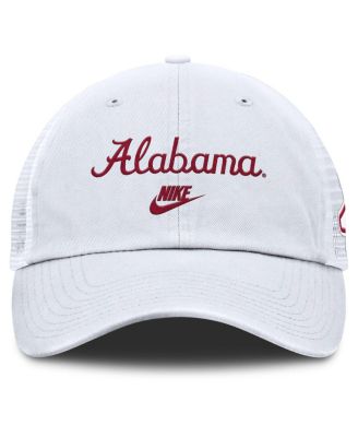 Men's White Alabama Crimson Tide Club Legacy Adjustable Trucker Hat