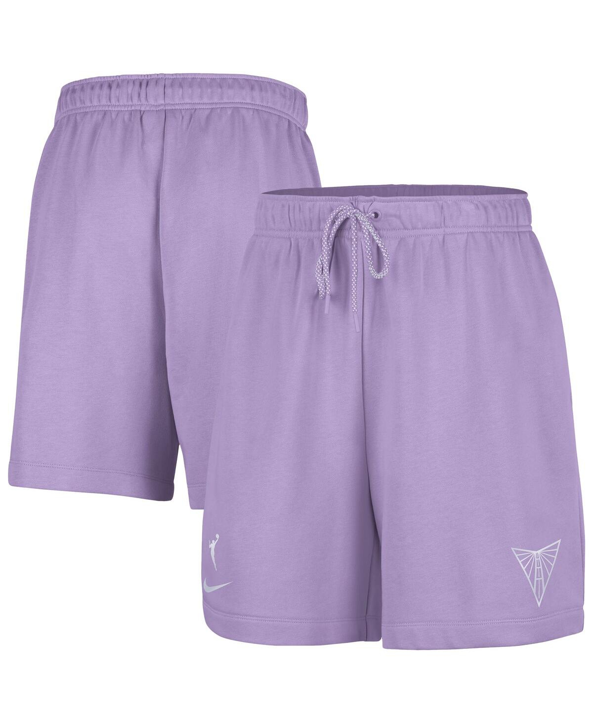 Women's Violet Golden State Valkyries 6" Fleece Performance Shorts - Violet