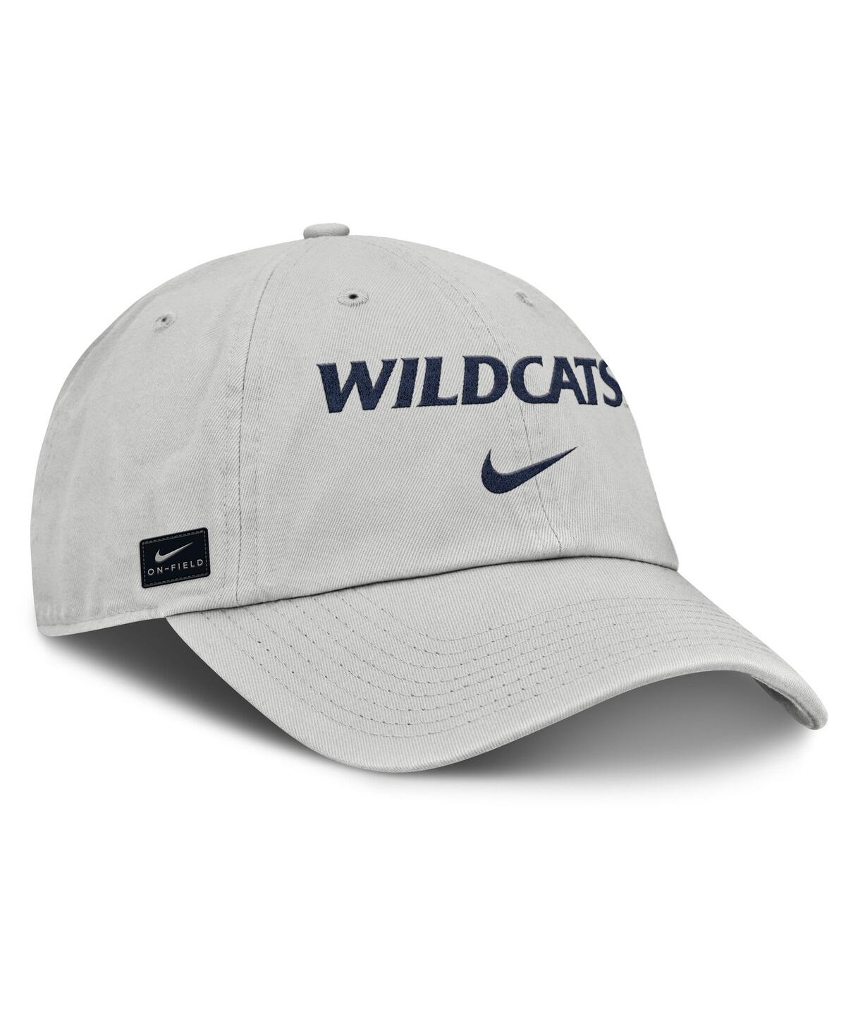 Nike Gray Arizona Wildcats 2025 On-field Gameday Club Adjustable Hat In Gray