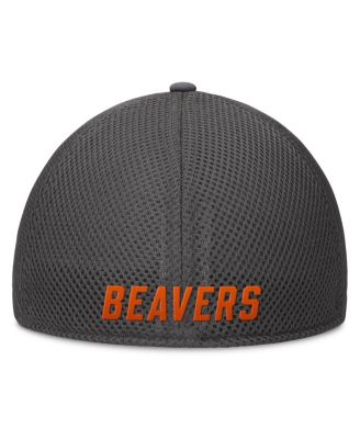 Men's Gray Oregon State Beavers Clincher Flex Hat
