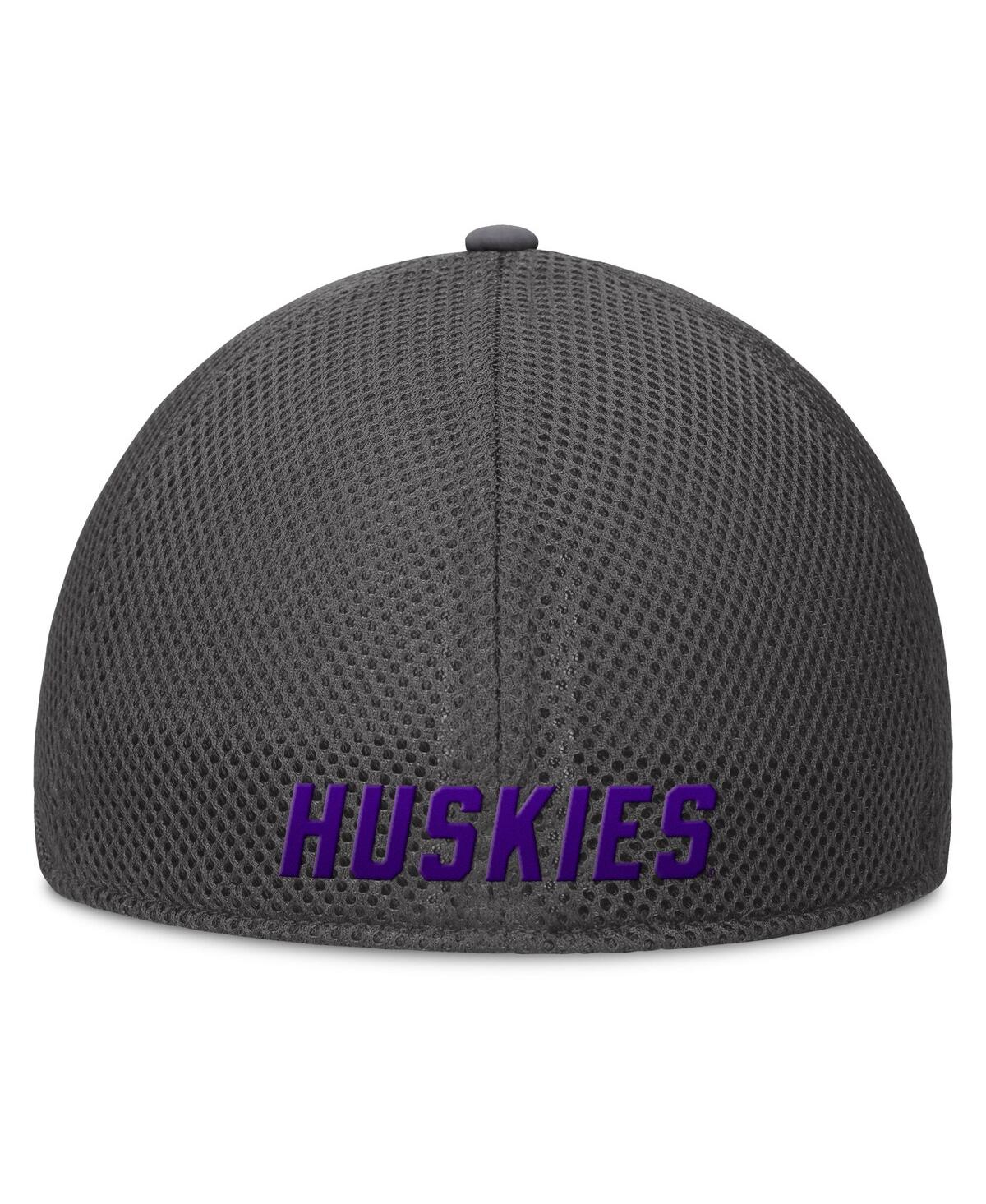 Fanatics Men's Gray Washington Huskies Clincher Flex Hat In Gray