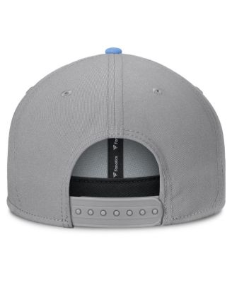 Men's Gray North Carolina Tar Heels Duo Snapback Hat