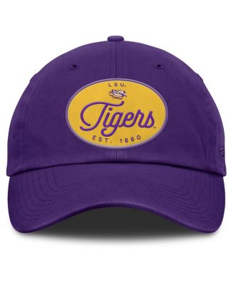Women's Purple LSU Tigers Candid Adjustable Hat