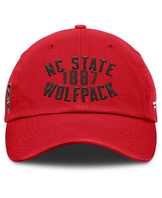 Men's Red NC State Wolfpack Archer Adjustable Hat