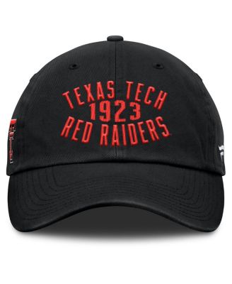Men's Black Texas Tech Red Raiders Archer Adjustable Hat
